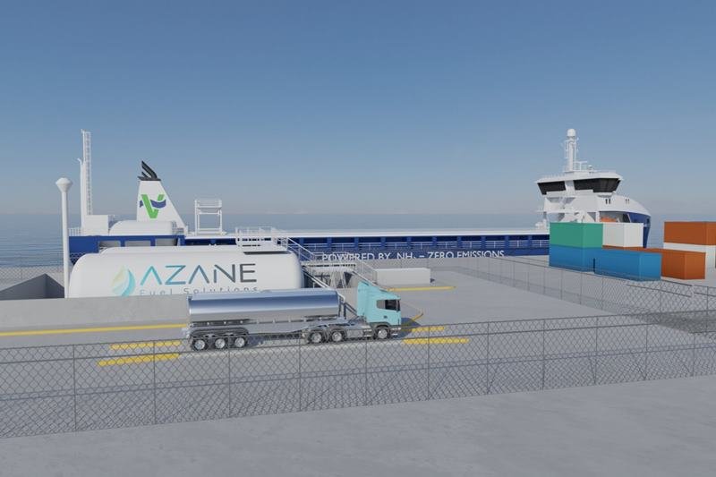 Azane Fuel Solutions Ammonia Bunkering Study