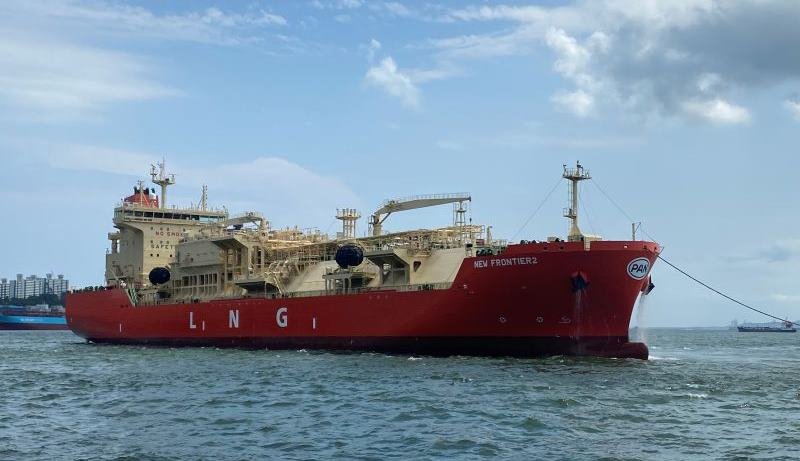 New Frontier 2 LNG Bunkering Vessel Shell LNG