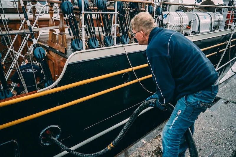 Baseblue biofuel delivery Stad Amsterdam