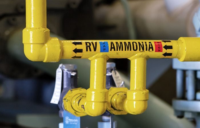 Ammonia Pipes for transport