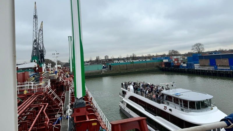 Chemship milestone wind propulsion unfolds