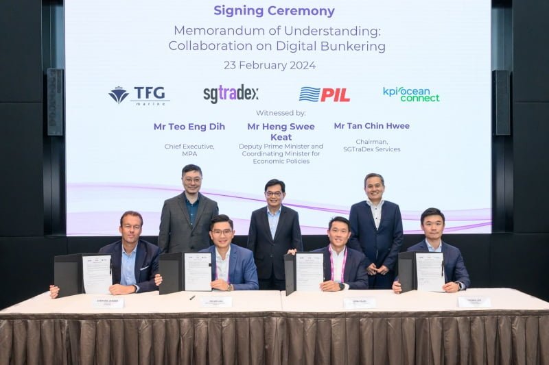 PIL and SGTraDex Digital bunkering