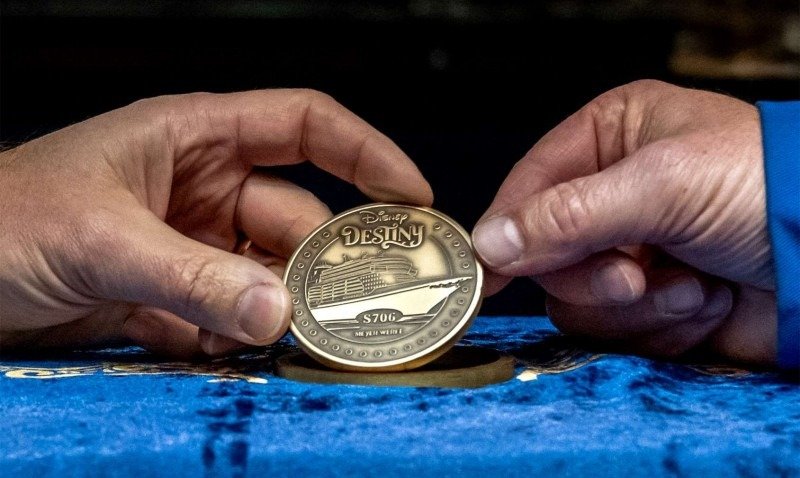 Meyer Werft on Disney Cruise Coin