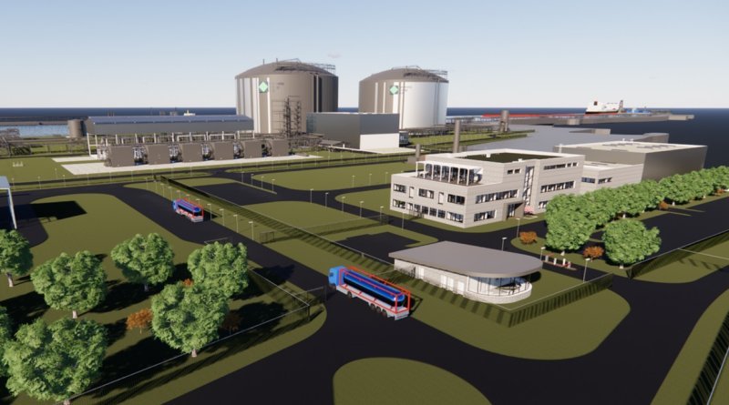 Hanseatic Energy Hub lng terminal