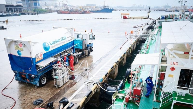 TFG Marine Bunker Vessel Refueling LNG