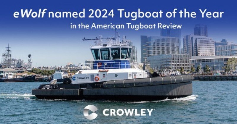 a tugboat on the water