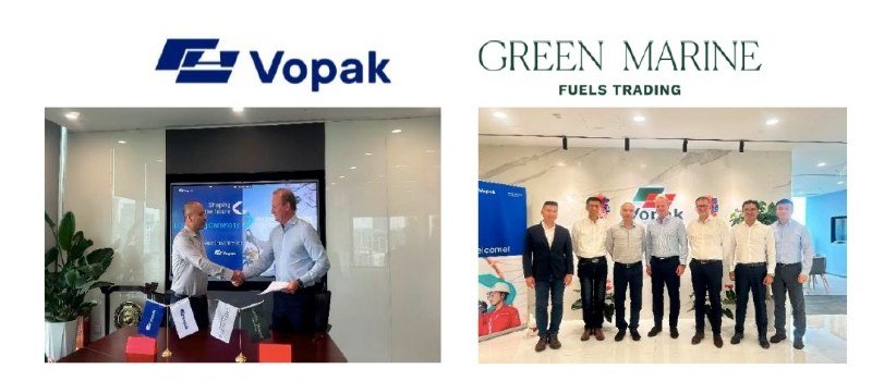 Green Marine and Vopak Methanol Pact