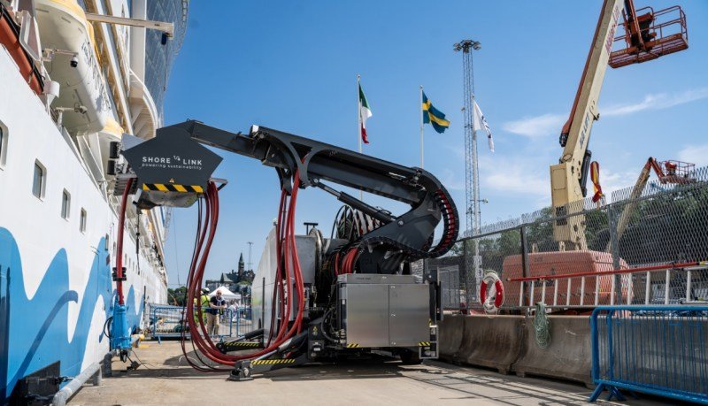 Ports of Stockholm Shore Power