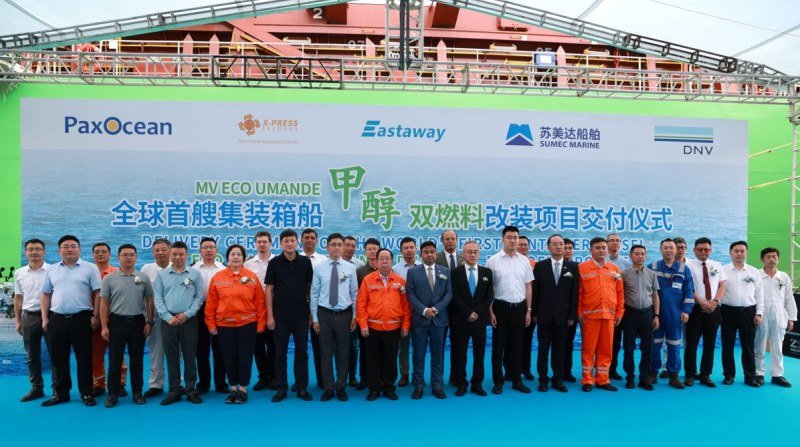 PaxOcean Methanol Retrofit boxship