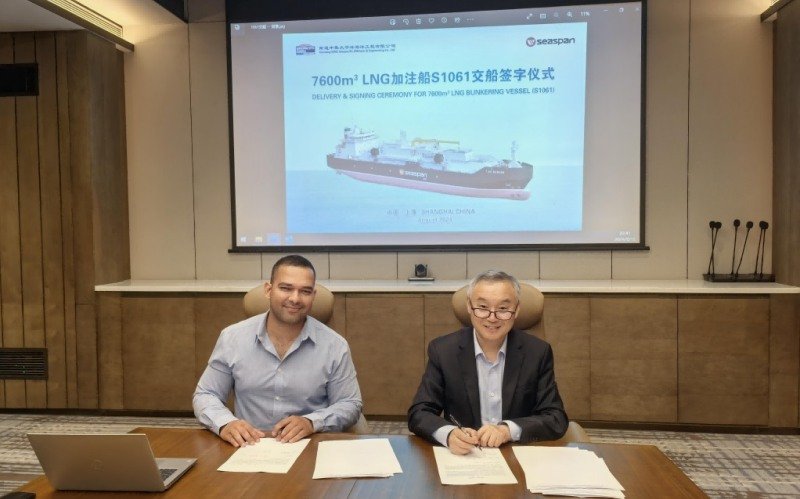 CIMC SOE Seaspan LNG Bunkering Vessel
