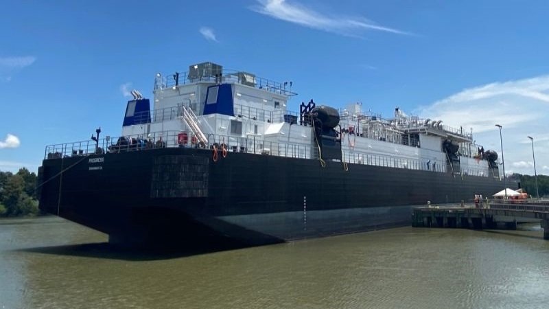 Crowley Largest US LNG Bunker Barge