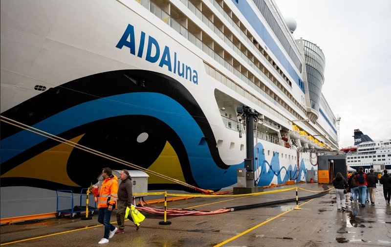 Oslo Port Shore Power AidaCruises