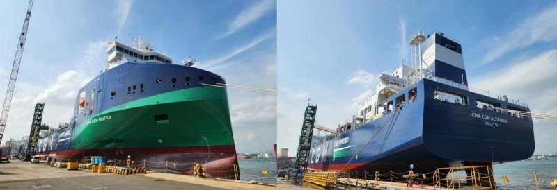 CMA CGM New LNG Fueled Vessels