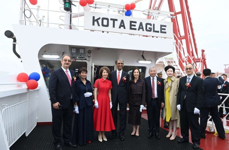 PIL twin naming ceremony DF vessels