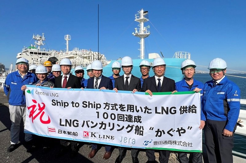 JERA NYK Line Central LNG Japan Bunkering