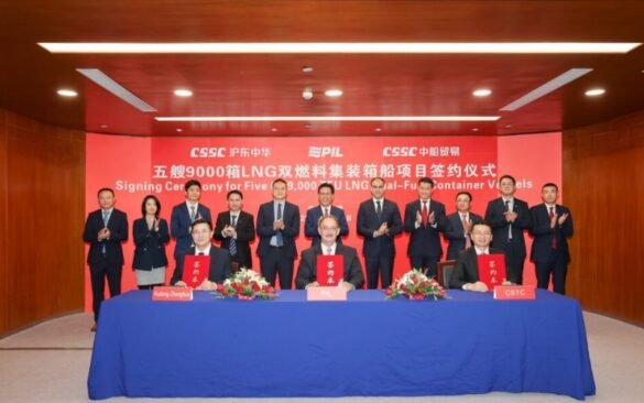 PIL Orders 5 LNG Dual Fuel Ships
