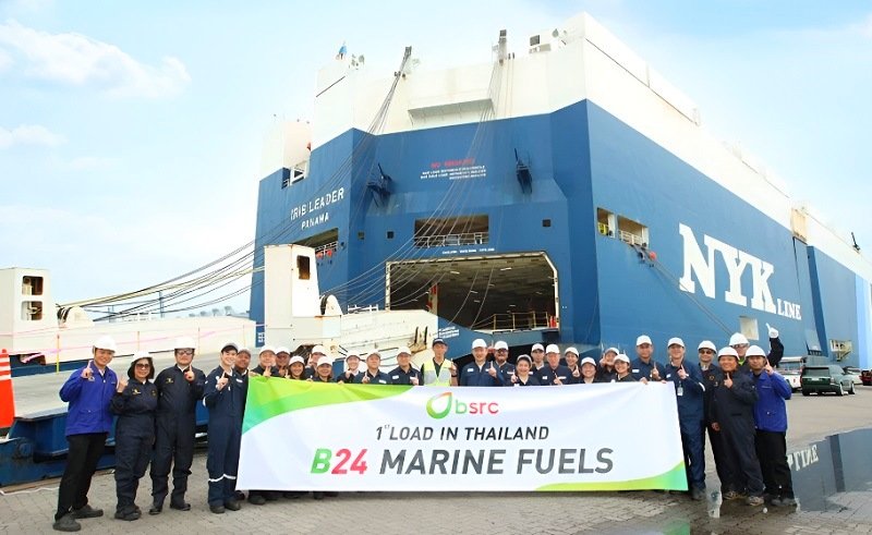 BSRC Thailand First B24 Biofuel Bunker Supply