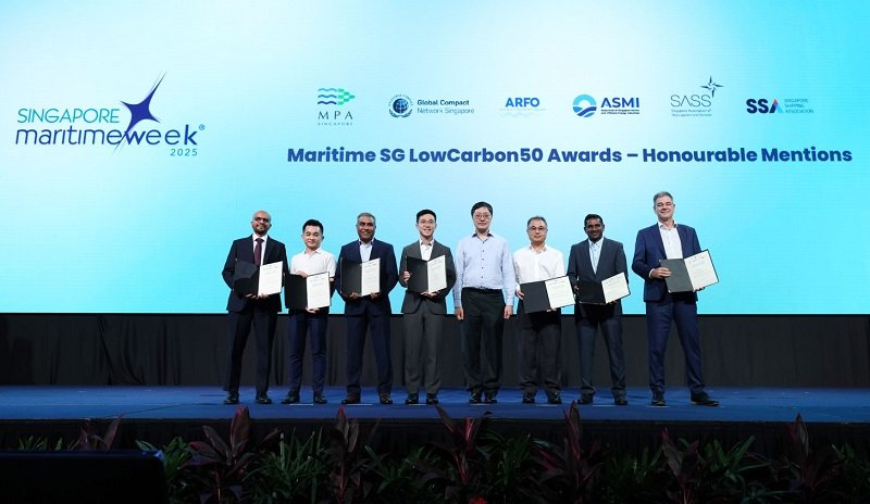 Singapore Maritime SG LowCarbon50 Awards 2025