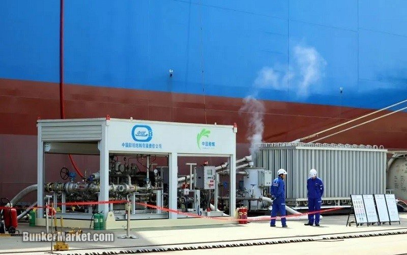 COSCO Shipping Methanol Bunkering Shanghai Port