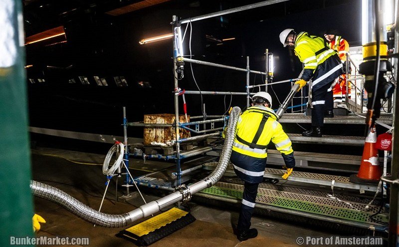 Liquid Hydrogen Bunkering at Port of Amsterdam