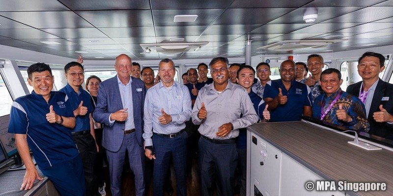 MPA Singapore Methanol Spill Trails
