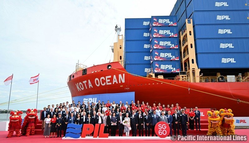 PIL latest Container Vessel KOTA Ocean