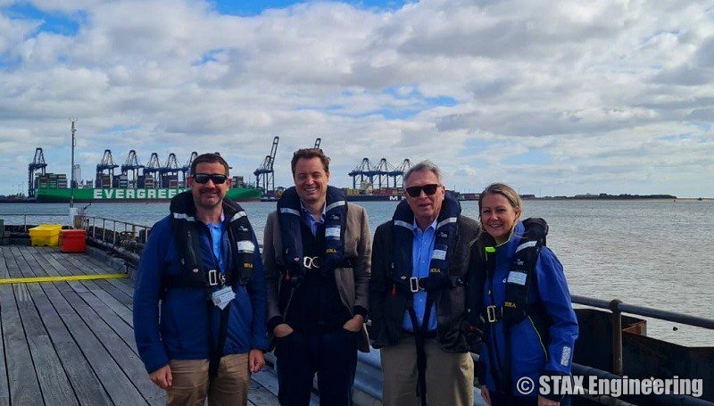 STAX Engineering UK Ports Milestone