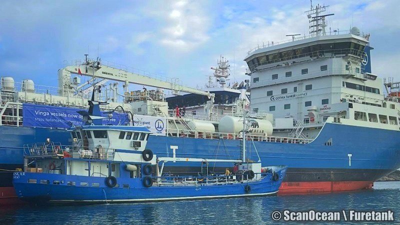 ScanOcean Sweden HVO Bunkering Donso