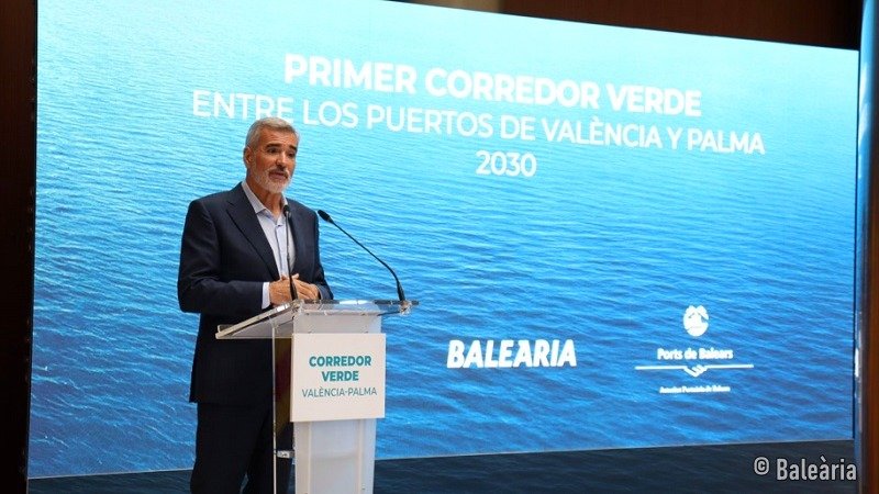 Balearia green corridor Valencia Palma