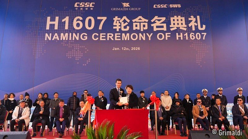 Grimaldi Manila PCTC Launch